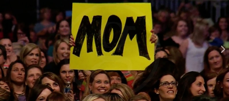 “This is for all the Moms!” “This is for all the Moms!”